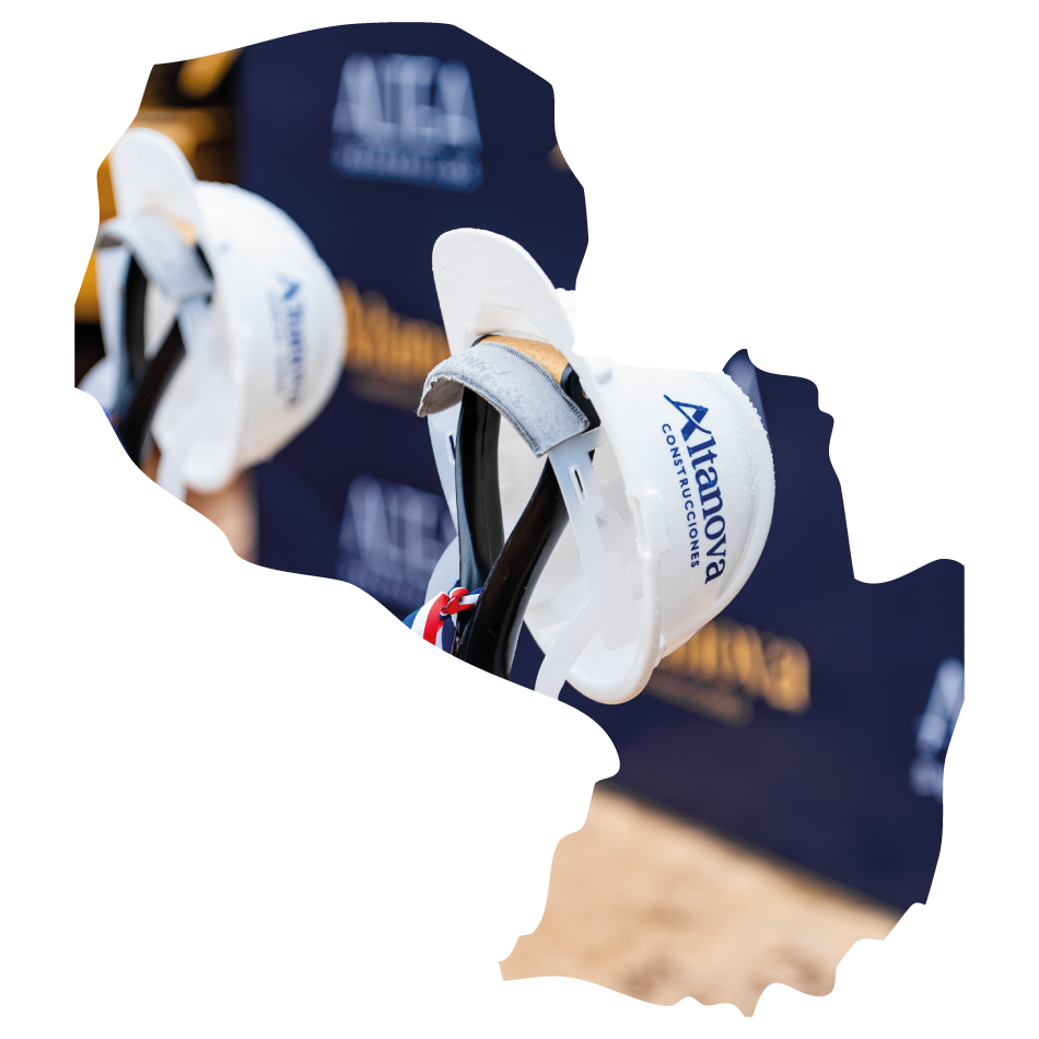 Mapa de Paraguay con foco en Asunción y Villa Morra